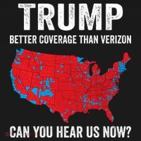 Trump Better Coverage Than Verizon Can You Hear Us Now Bucket Hat thumb 4