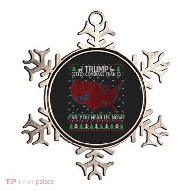 Trump Better Coverage Than 5g Can You Hear Us Now Chirtsmas Ugly Ornament