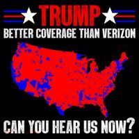 Trump Better Coverage Than Verizon Can You Hear Us Now Ornament thumb 1