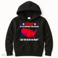 Trump Better Coverage Than Verizon Can You Hear Us Now Kids Hoodie thumb 0