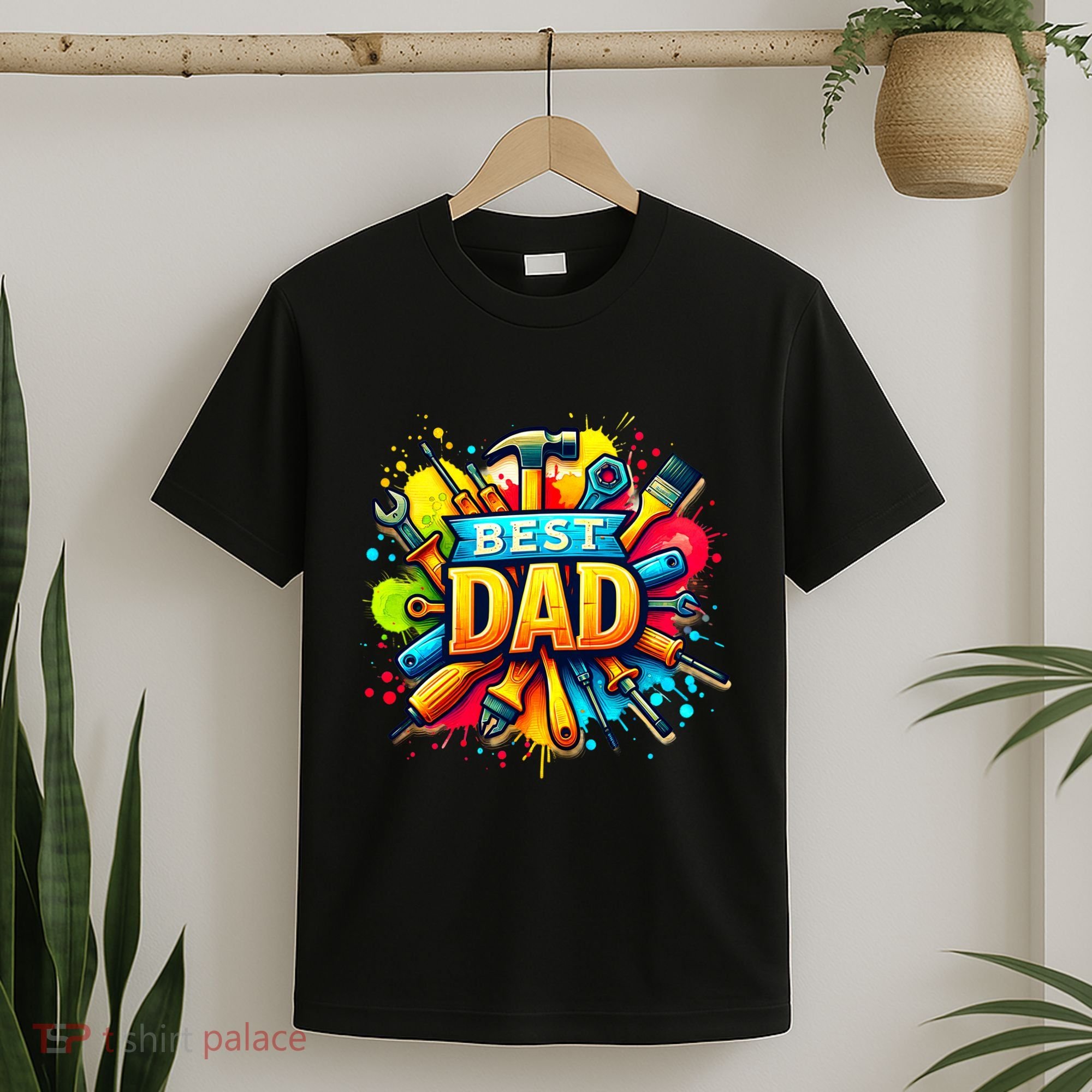 The Best Dad Tools Handyman T-Shirt