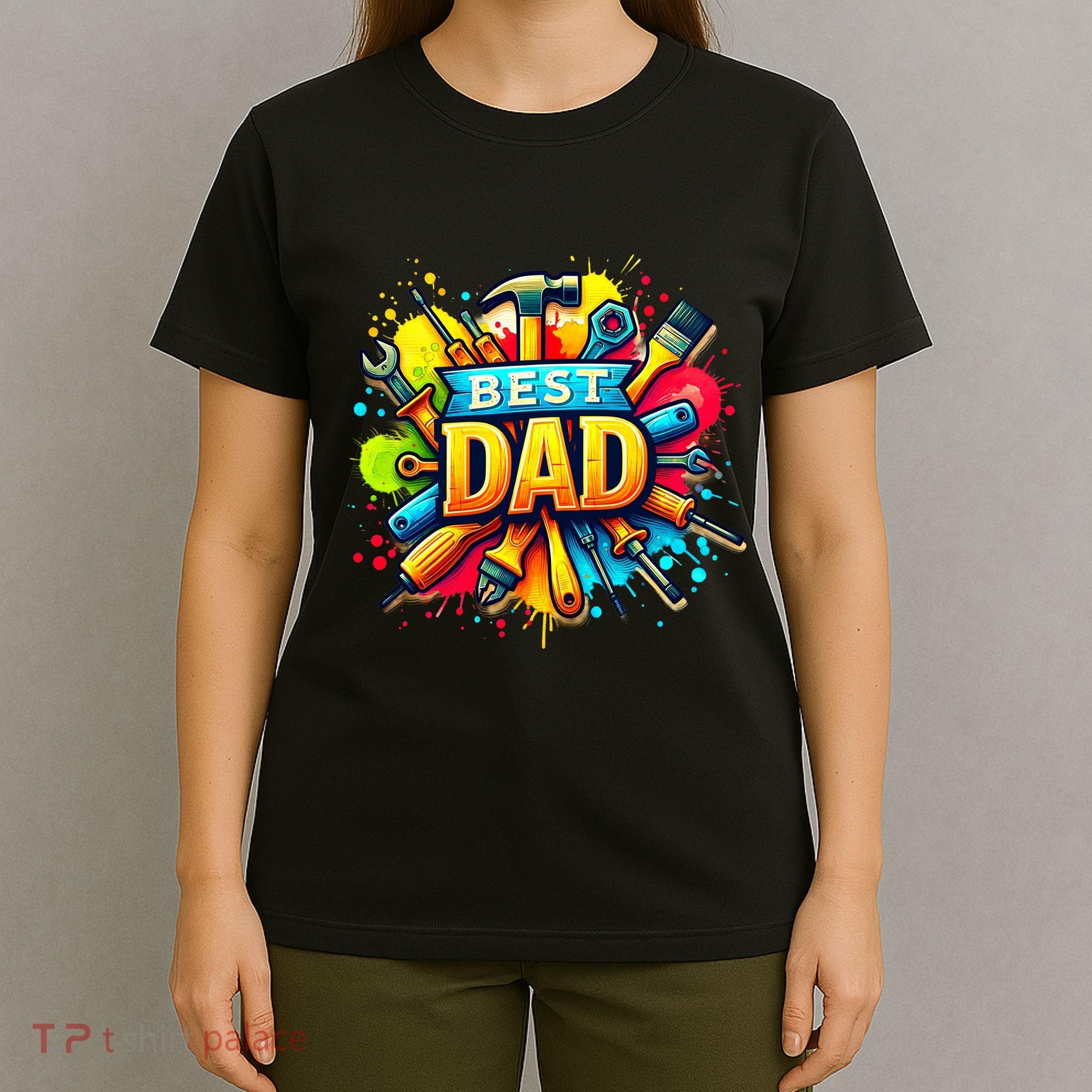 The Best Dad Tools Handyman T-Shirt