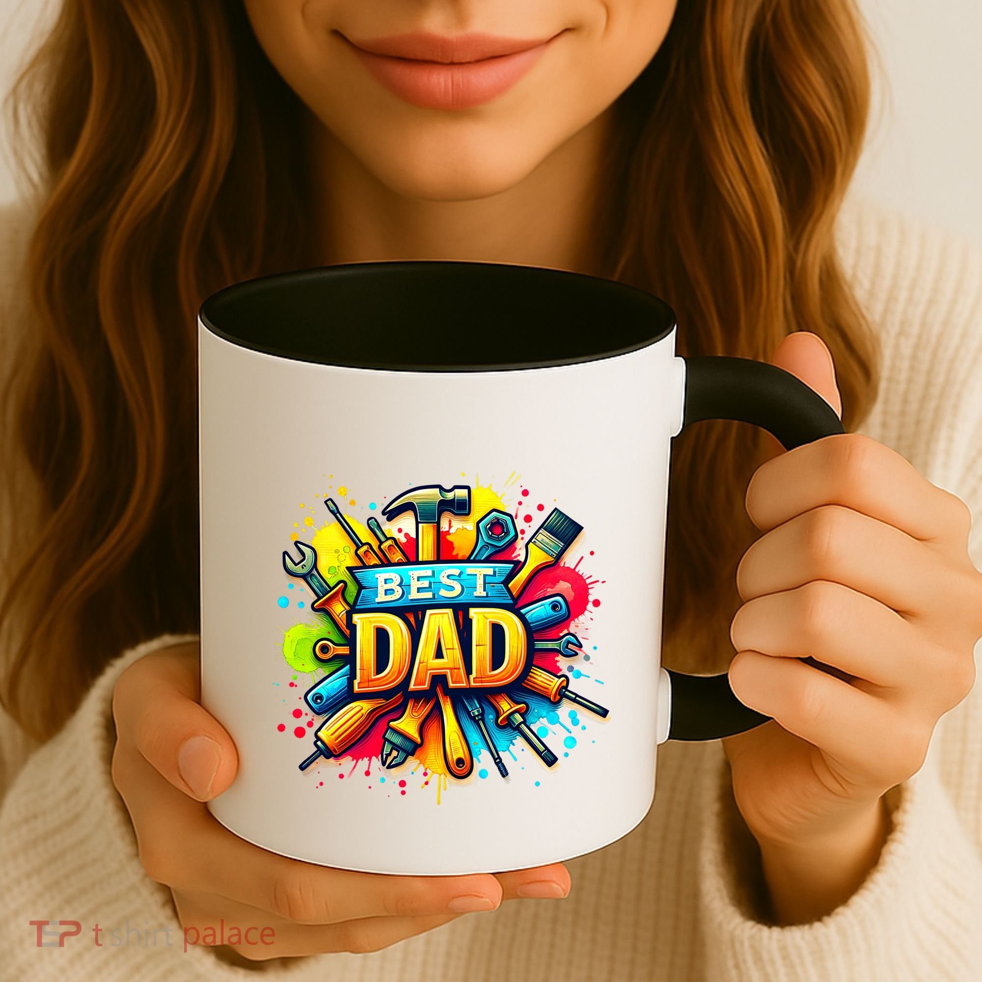 The Best Dad Tools Handyman Coffee Mug