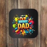 The Best Dad Tools Handyman Coaster thumb 0