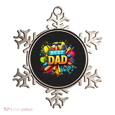 The Best Dad Tools Handyman Ornament