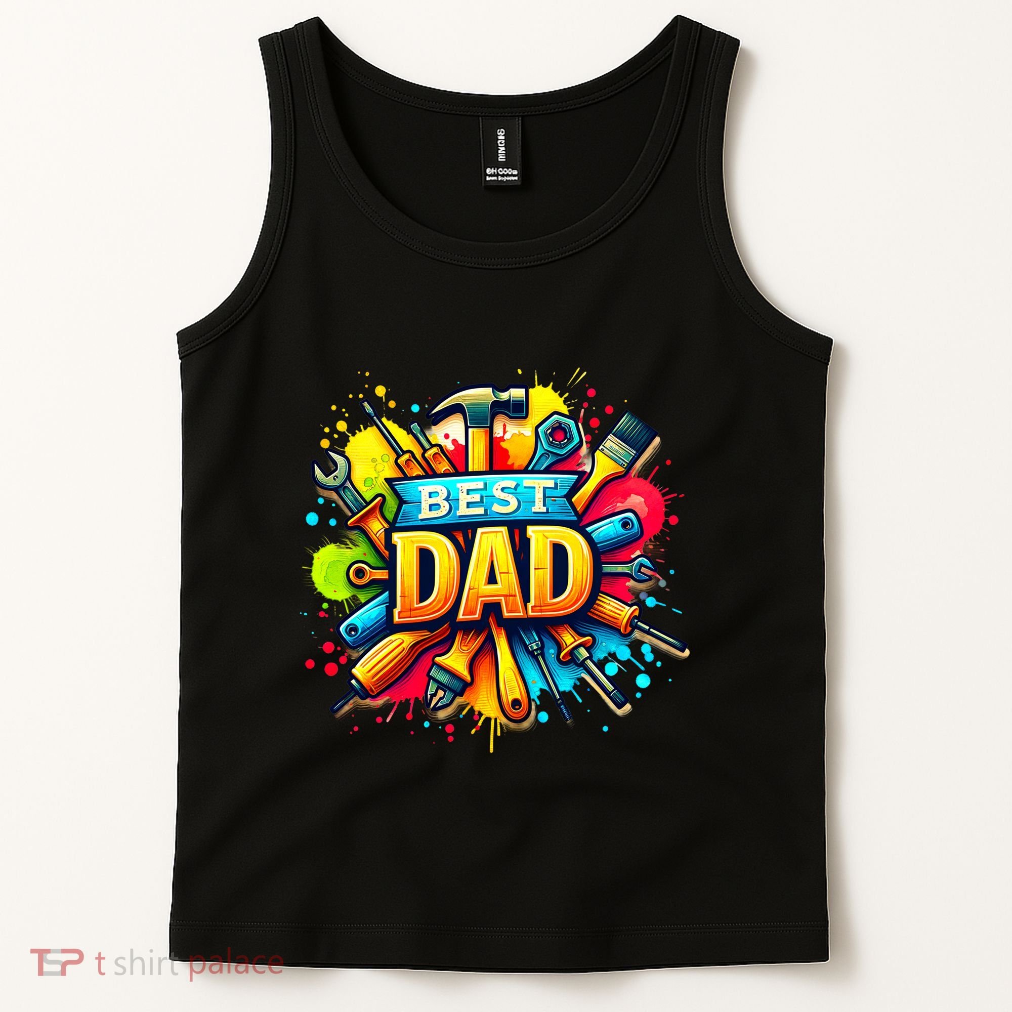 The Best Dad Tools Handyman Tank Top
