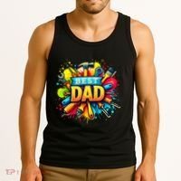 The Best Dad Tools Handyman Tank Top thumb 3