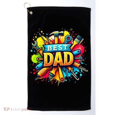 The Best Dad Tools Handyman Golf Towel