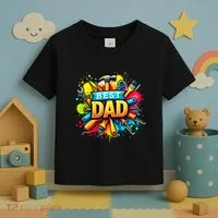 The Best Dad Tools Handyman Toddler T-Shirt thumb 3