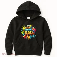 The Best Dad Tools Handyman Kids Hoodie thumb 0