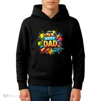 The Best Dad Tools Handyman Kids Hoodie thumb 4