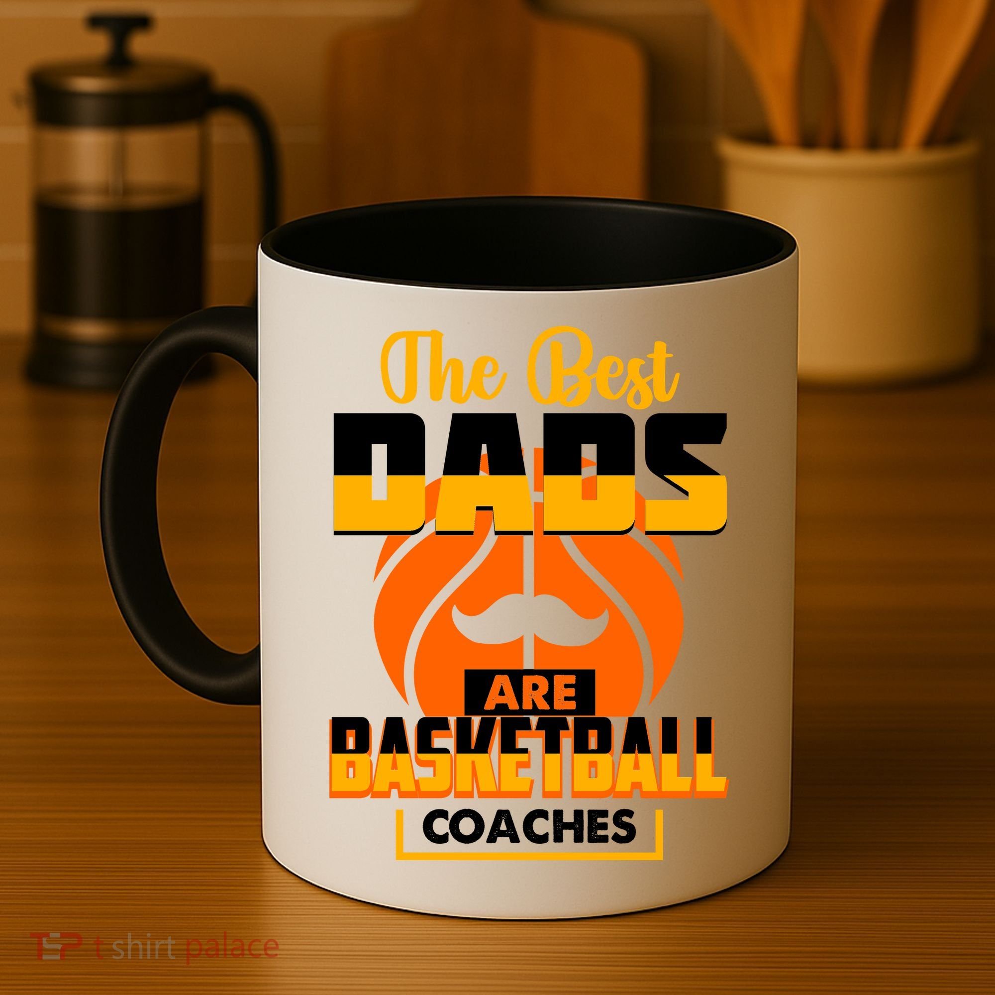 The Best Dad Are Basketball Coaches Player Gift Coffee Mug