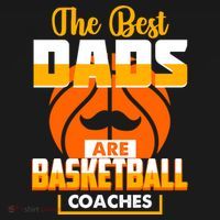 The Best Dad Are Basketball Coaches Player Gift Ornament thumb 1