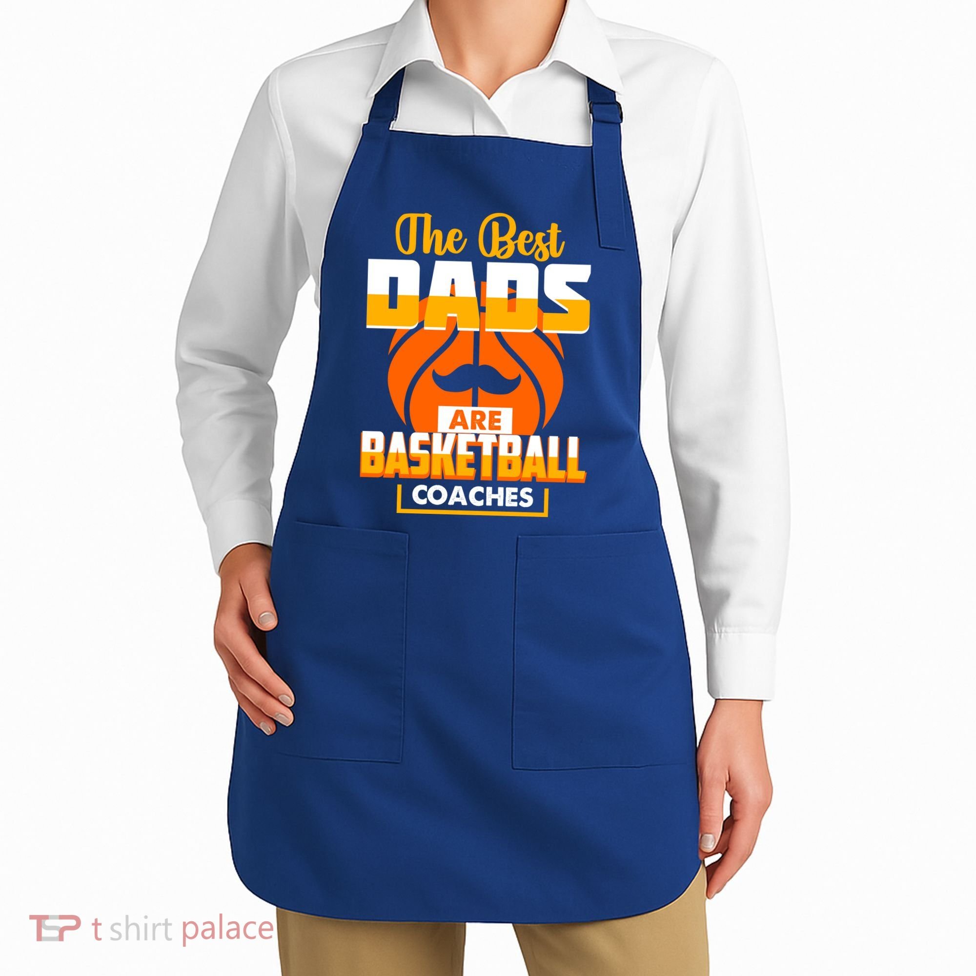 The Best Dad Are Basketball Coaches Player Gift Apron