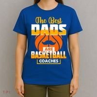 The Best Dad Are Basketball Coaches Player Gift T-Shirt thumb 4