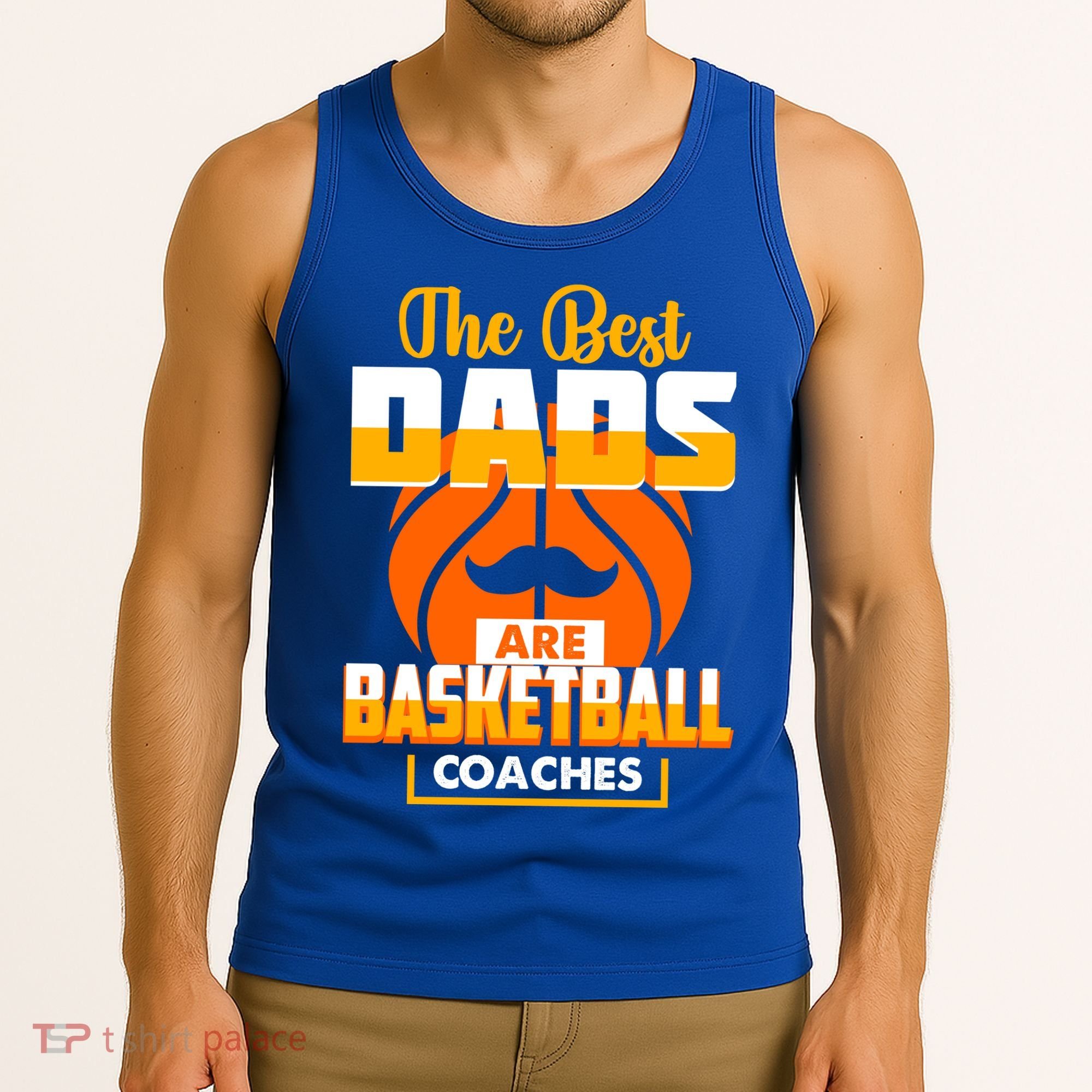 The Best Dad Are Basketball Coaches Player Gift Tank Top