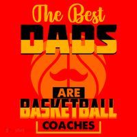 The Best Dad Are Basketball Coaches Player Gift Santa Hat thumb 1