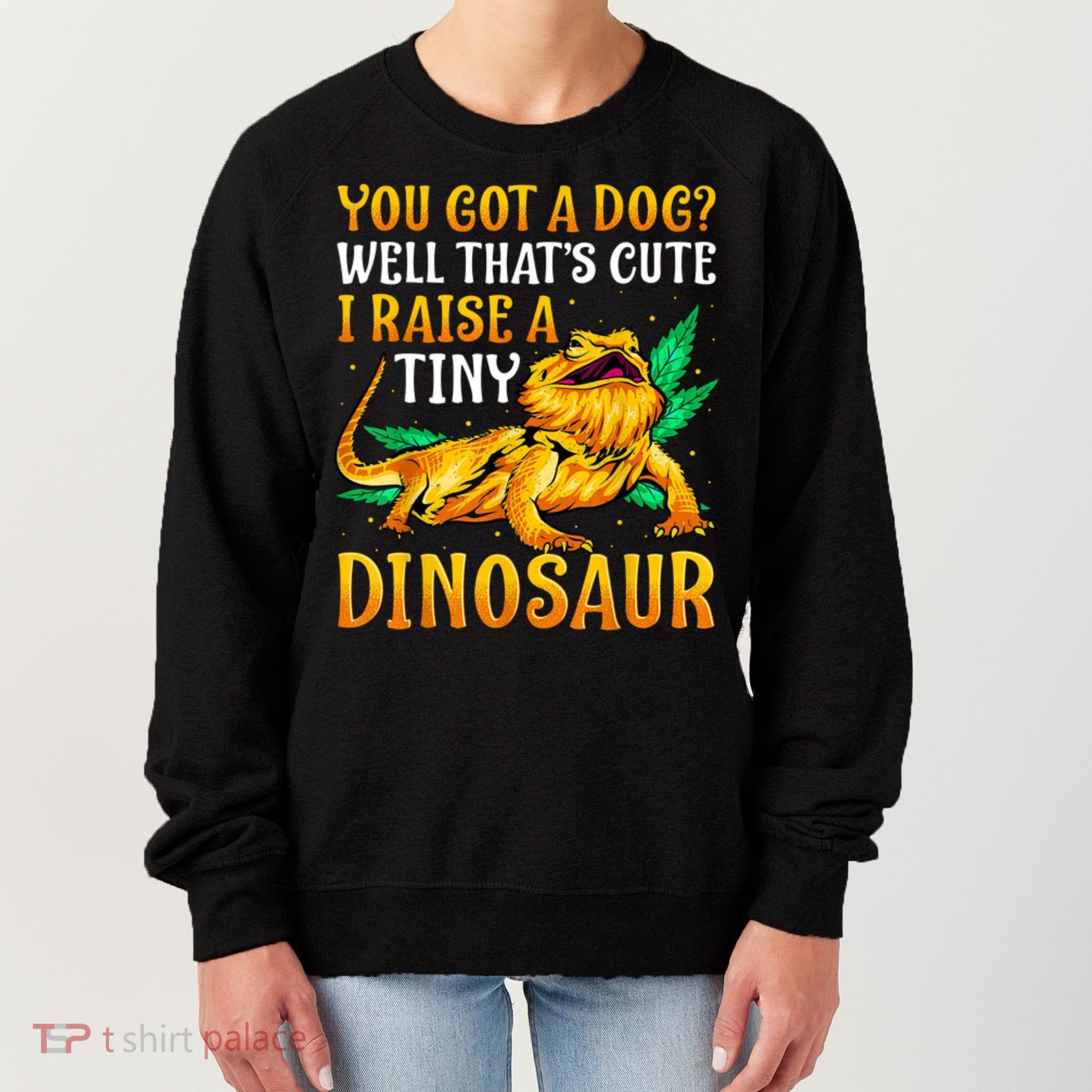 The Bearded Dragon Shirt Pet Reptile Lizard Lover Women's Sweatshirt