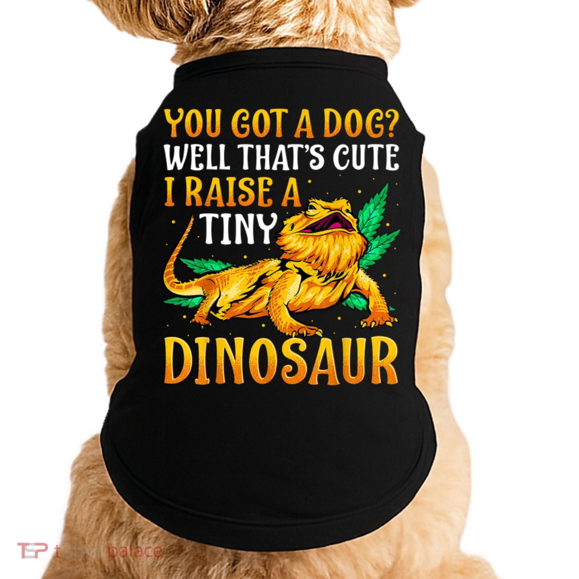 The Bearded Dragon Shirt Pet Reptile Lizard Lover Doggie Tank