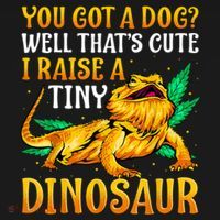 The Bearded Dragon Shirt Pet Reptile Lizard Lover T-Shirt thumb 7