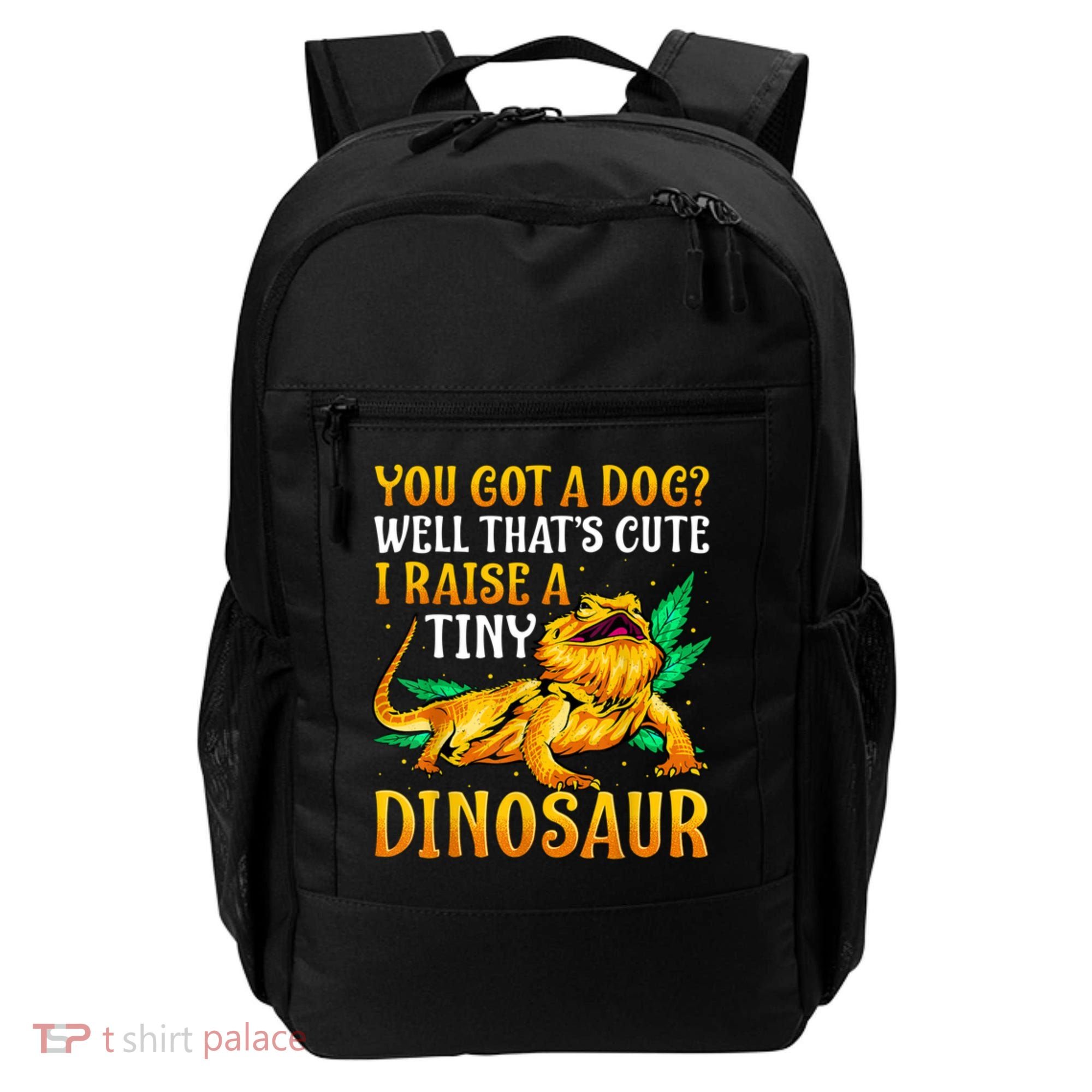 The Bearded Dragon Shirt Pet Reptile Lizard Lover Backpack