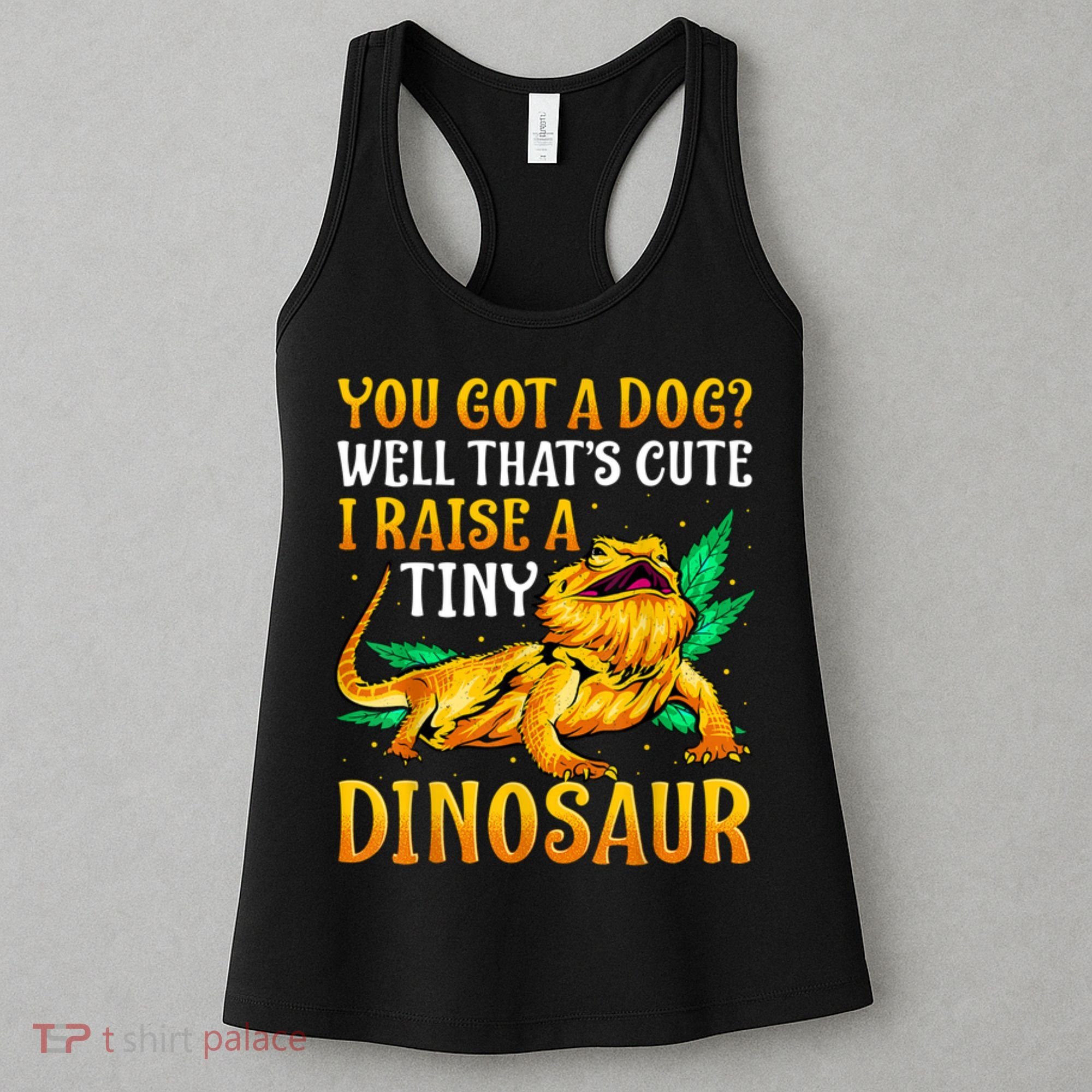 The Bearded Dragon Shirt Pet Reptile Lizard Lover Women's Tank Top