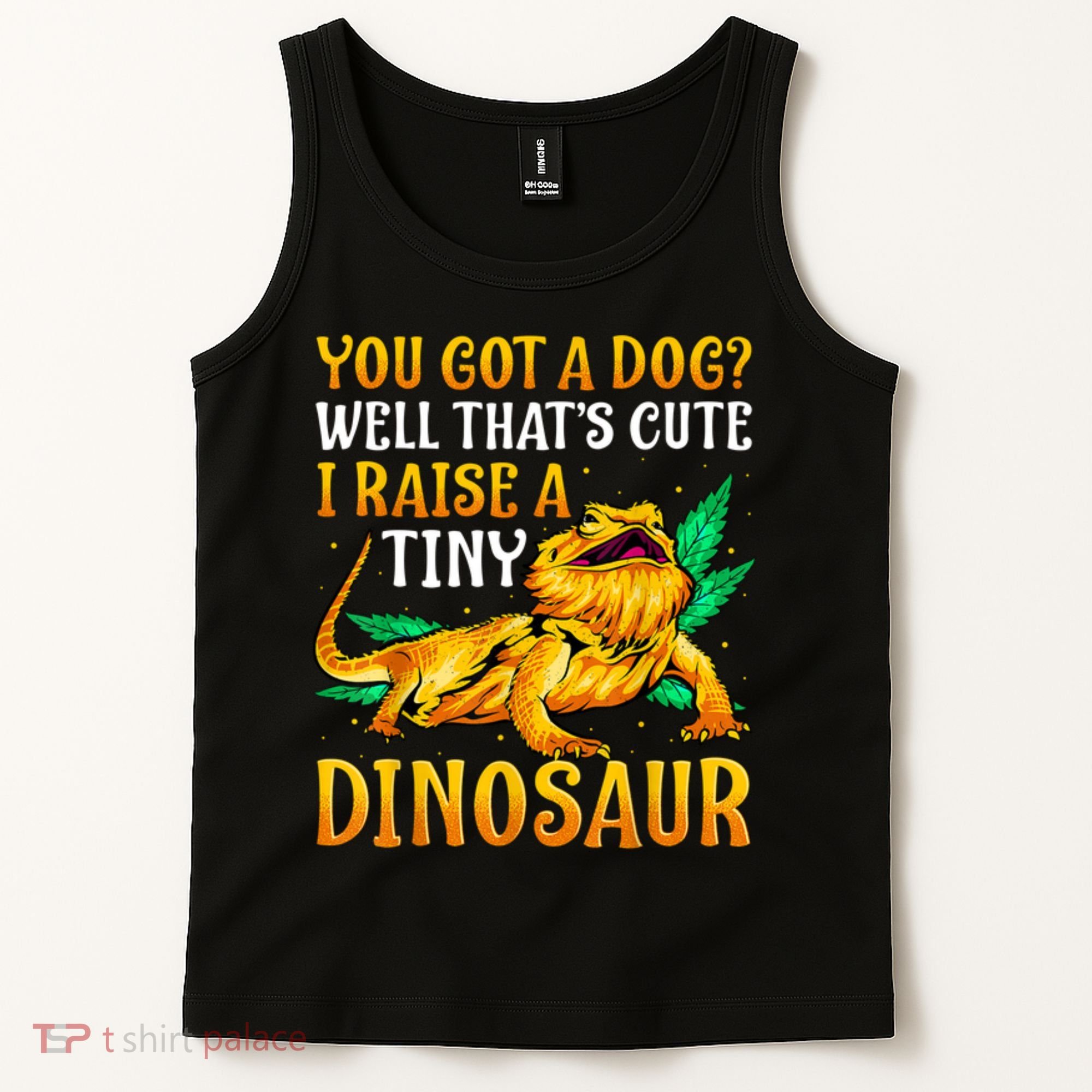 The Bearded Dragon Shirt Pet Reptile Lizard Lover Tank Top