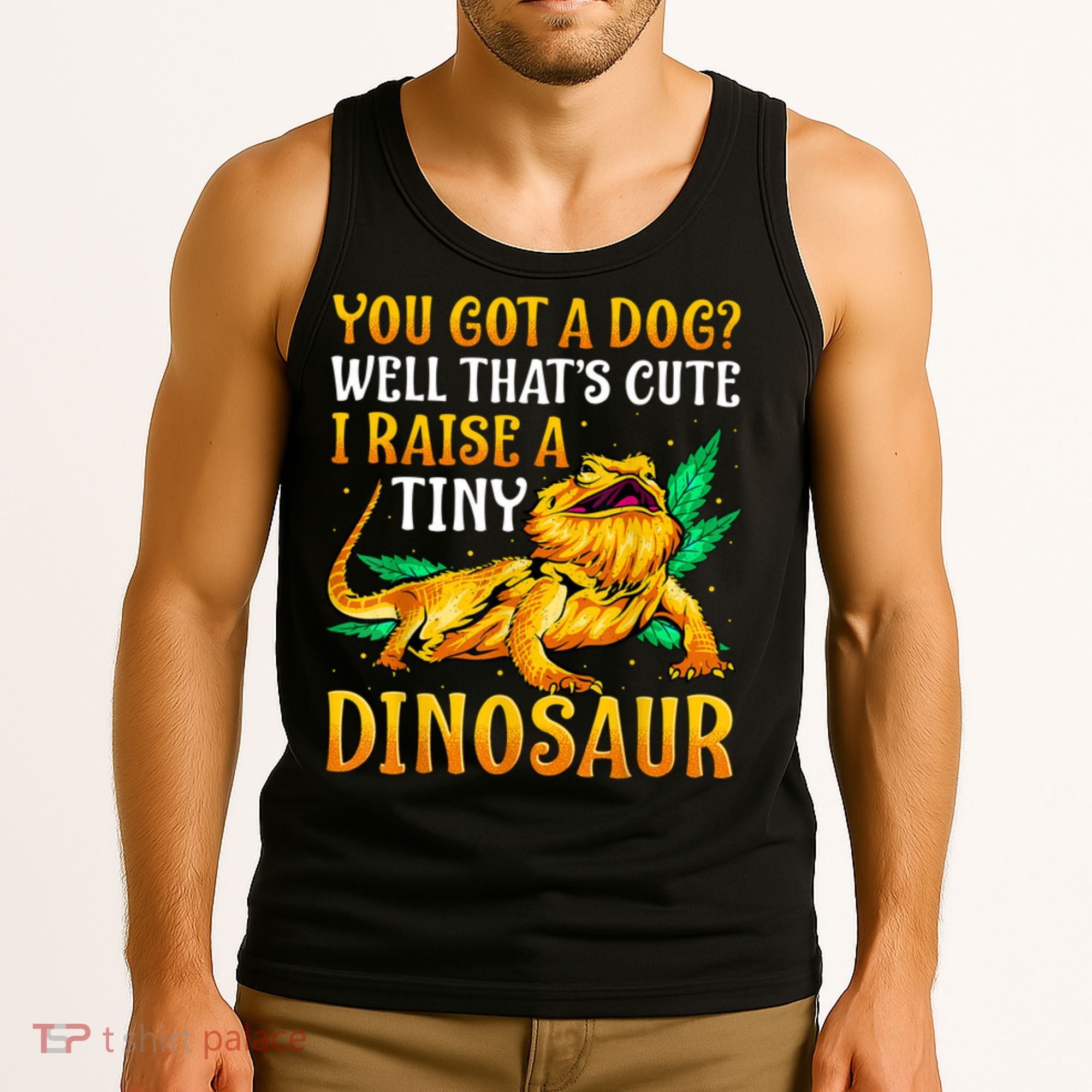 The Bearded Dragon Shirt Pet Reptile Lizard Lover Tank Top
