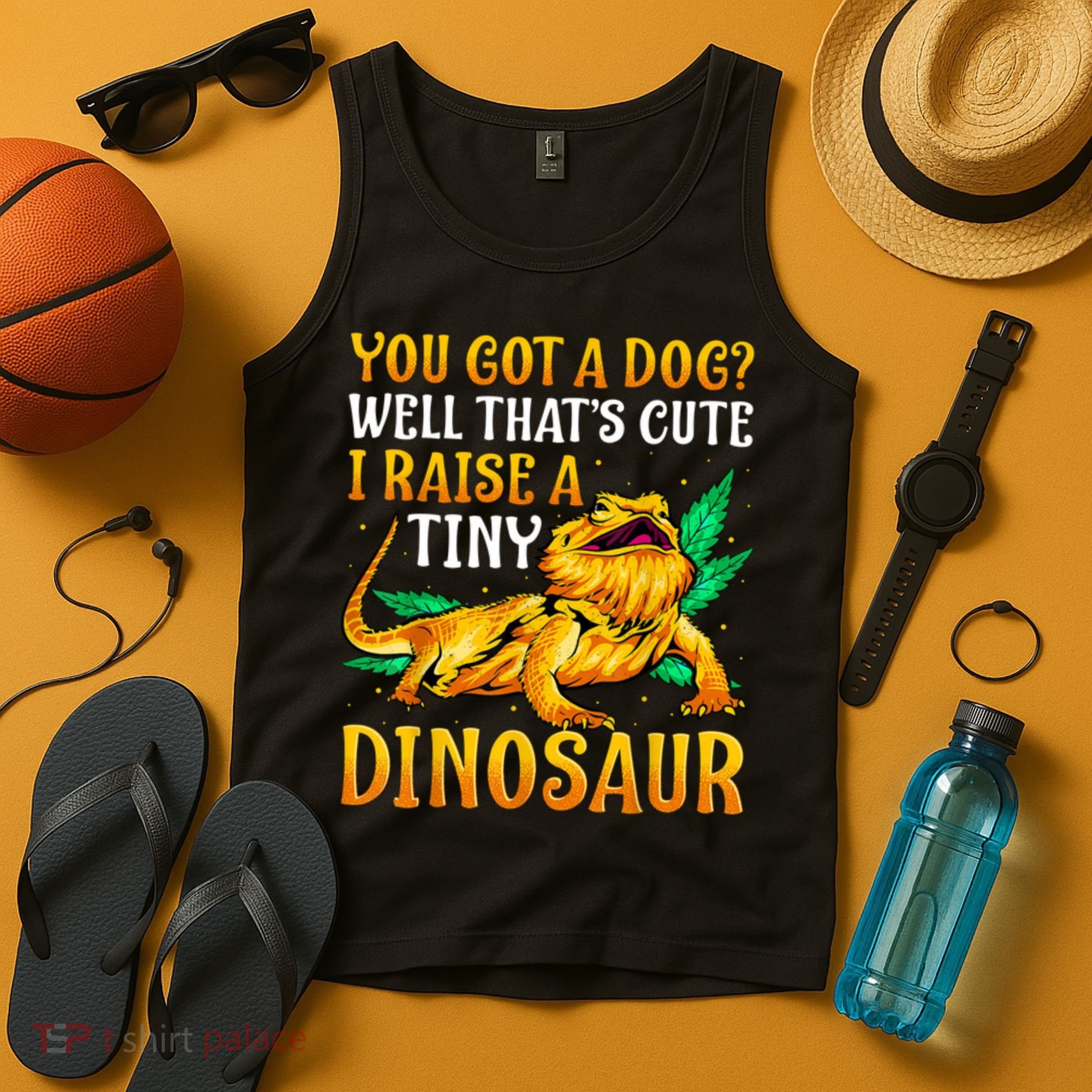 The Bearded Dragon Shirt Pet Reptile Lizard Lover Tank Top