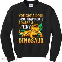 The Bearded Dragon Shirt Pet Reptile Lizard Lover Kids Sweatshirt thumb 0