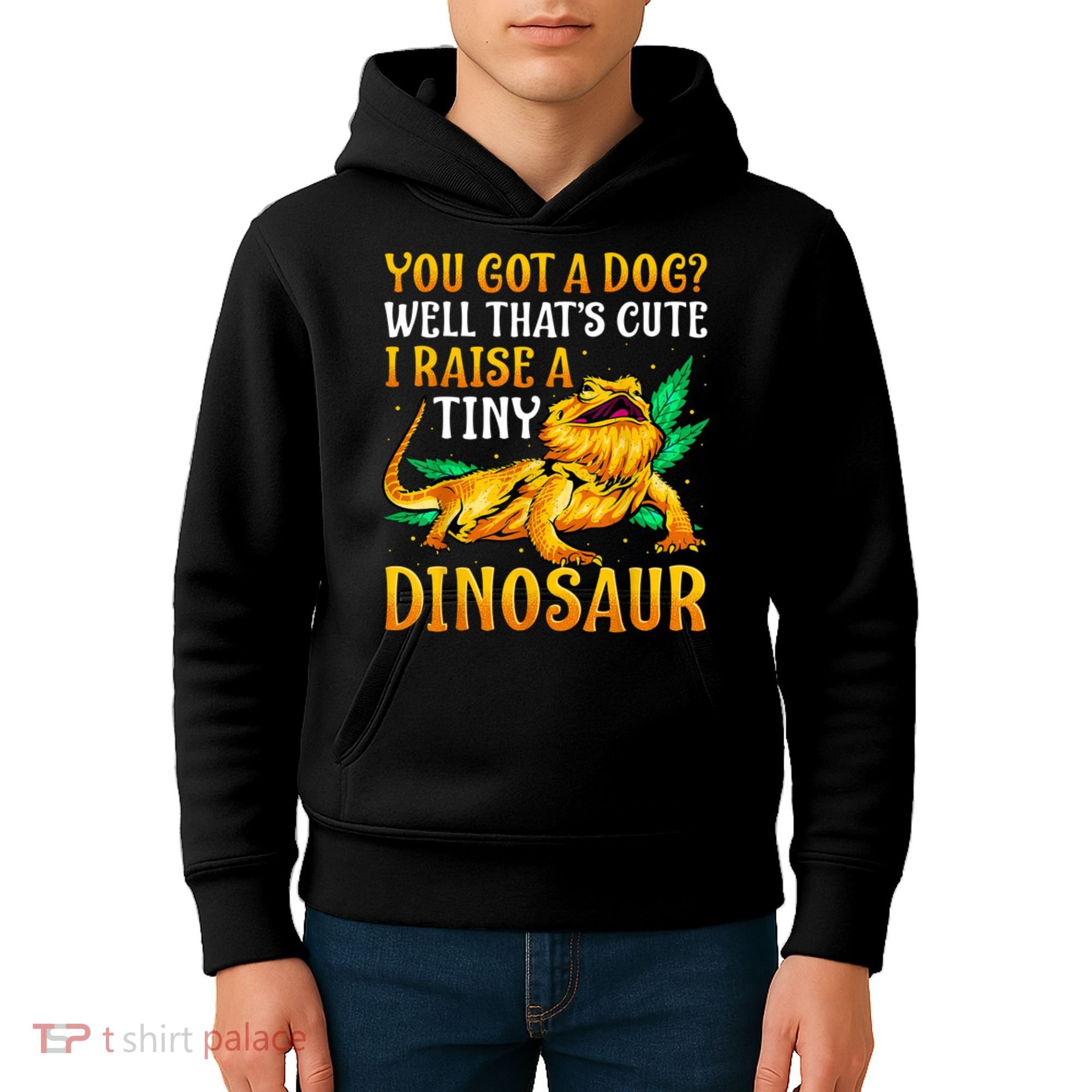 The Bearded Dragon Shirt Pet Reptile Lizard Lover Kids Hoodie