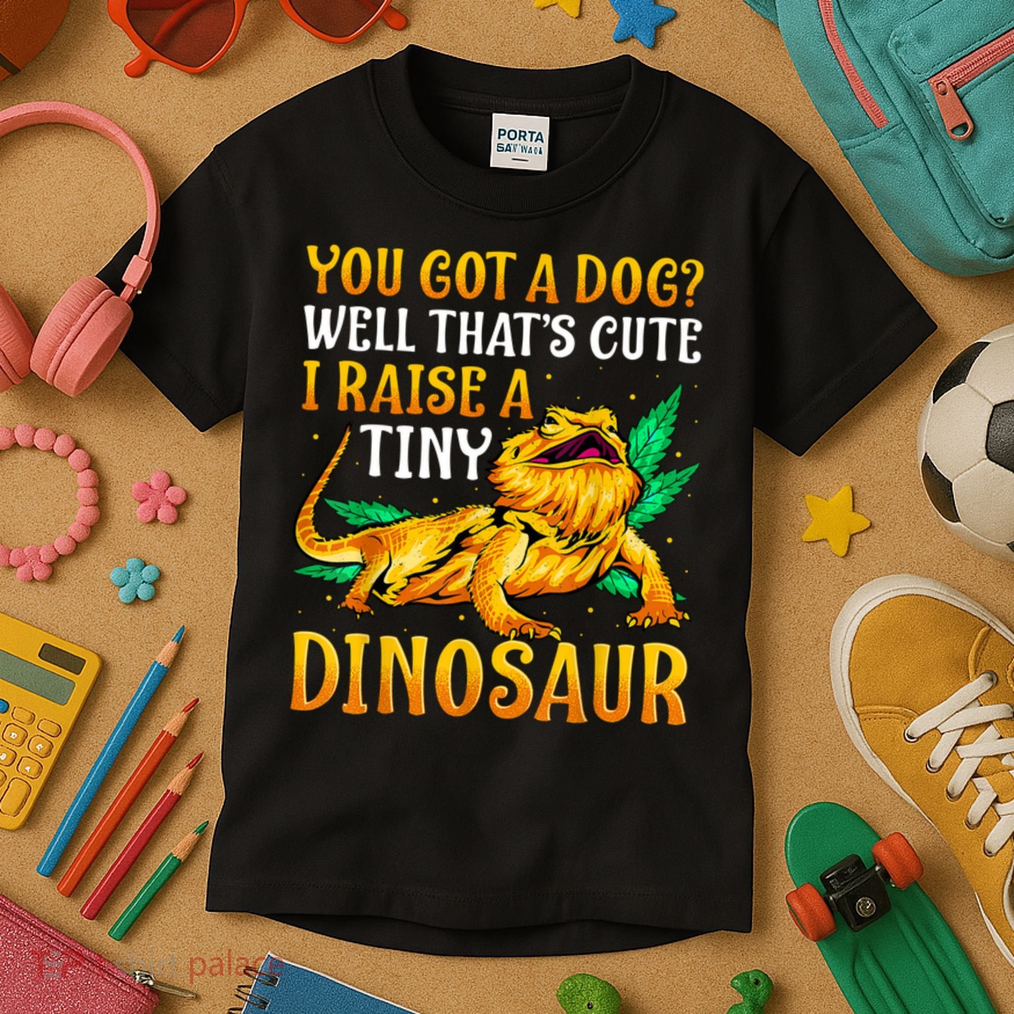 The Bearded Dragon Shirt Pet Reptile Lizard Lover Kids T-Shirt