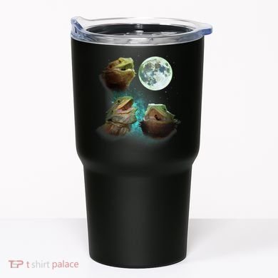 Three Bearded Dragons Howl At Moon 3 Wolfs Wolves Parody Tumbler