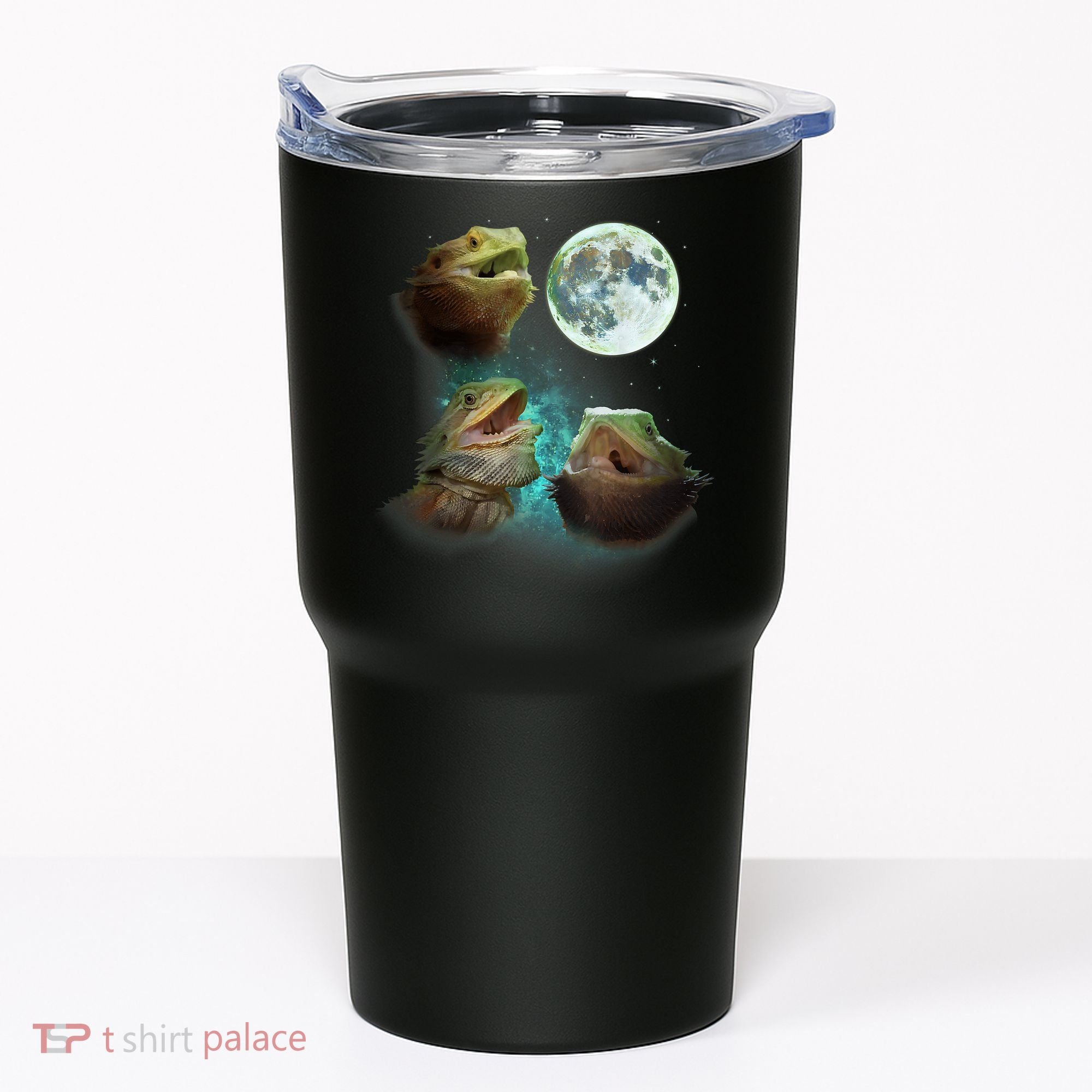 Three Bearded Dragons Howl At Moon 3 Wolfs Wolves Parody Tumbler
