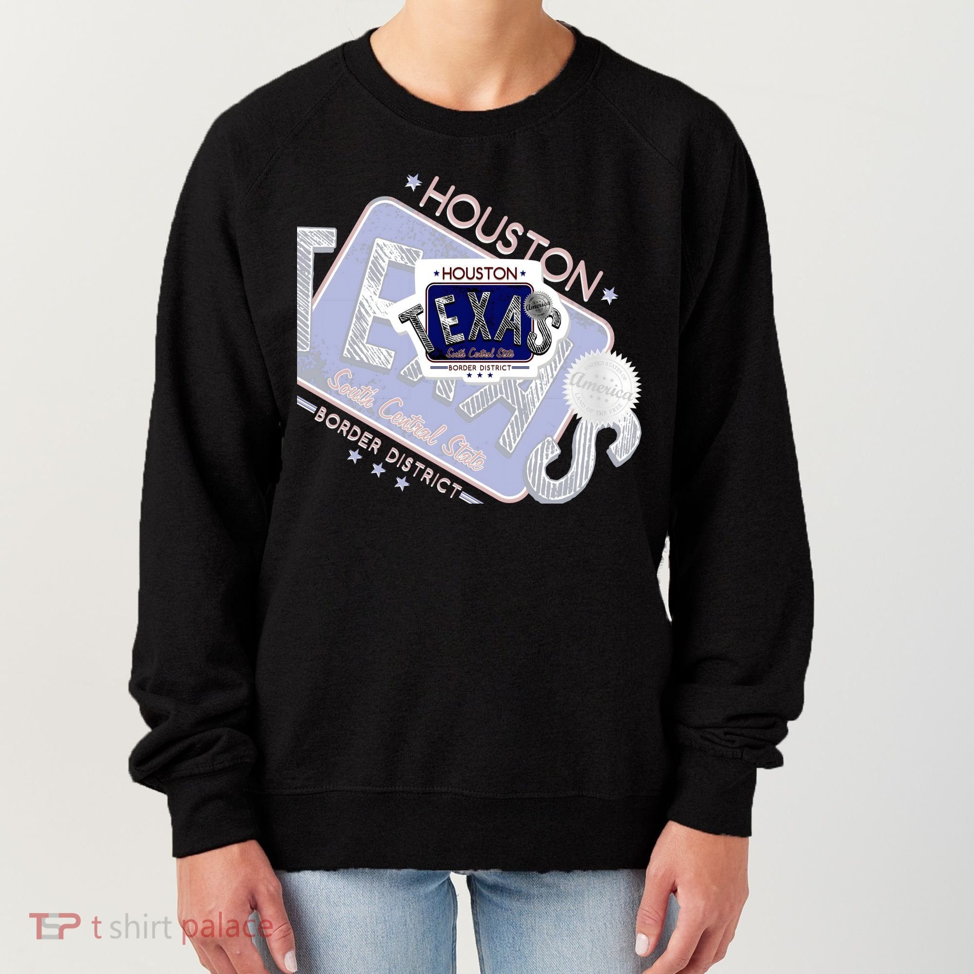 Texas Border District Cool State Logo Women's Sweatshirt