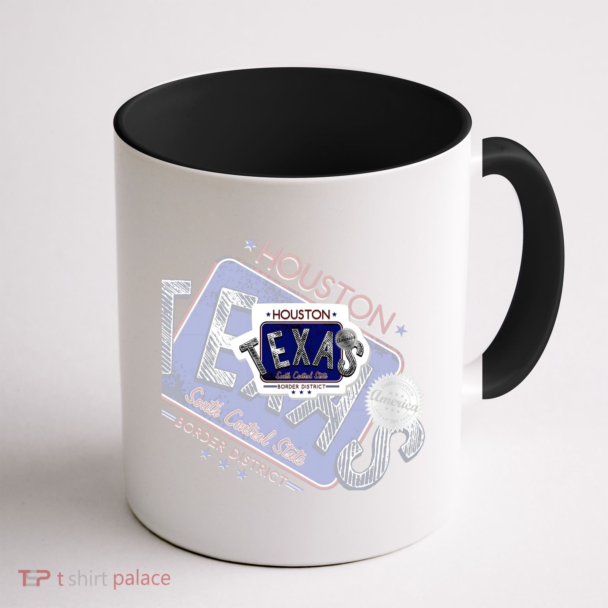 Texas Border District Cool State Logo Coffee Mug