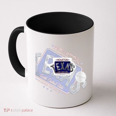 Texas Border District Cool State Logo Coffee Mug