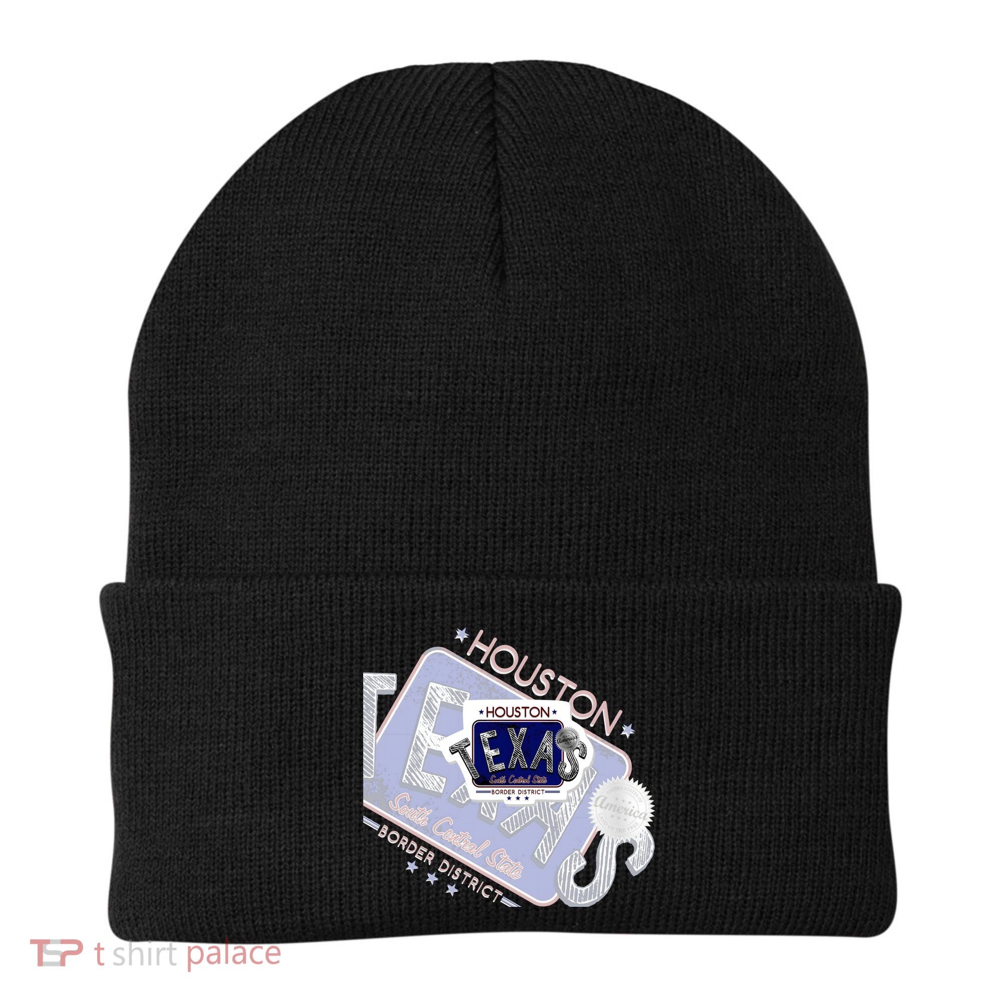 Texas Border District Cool State Logo Beanie