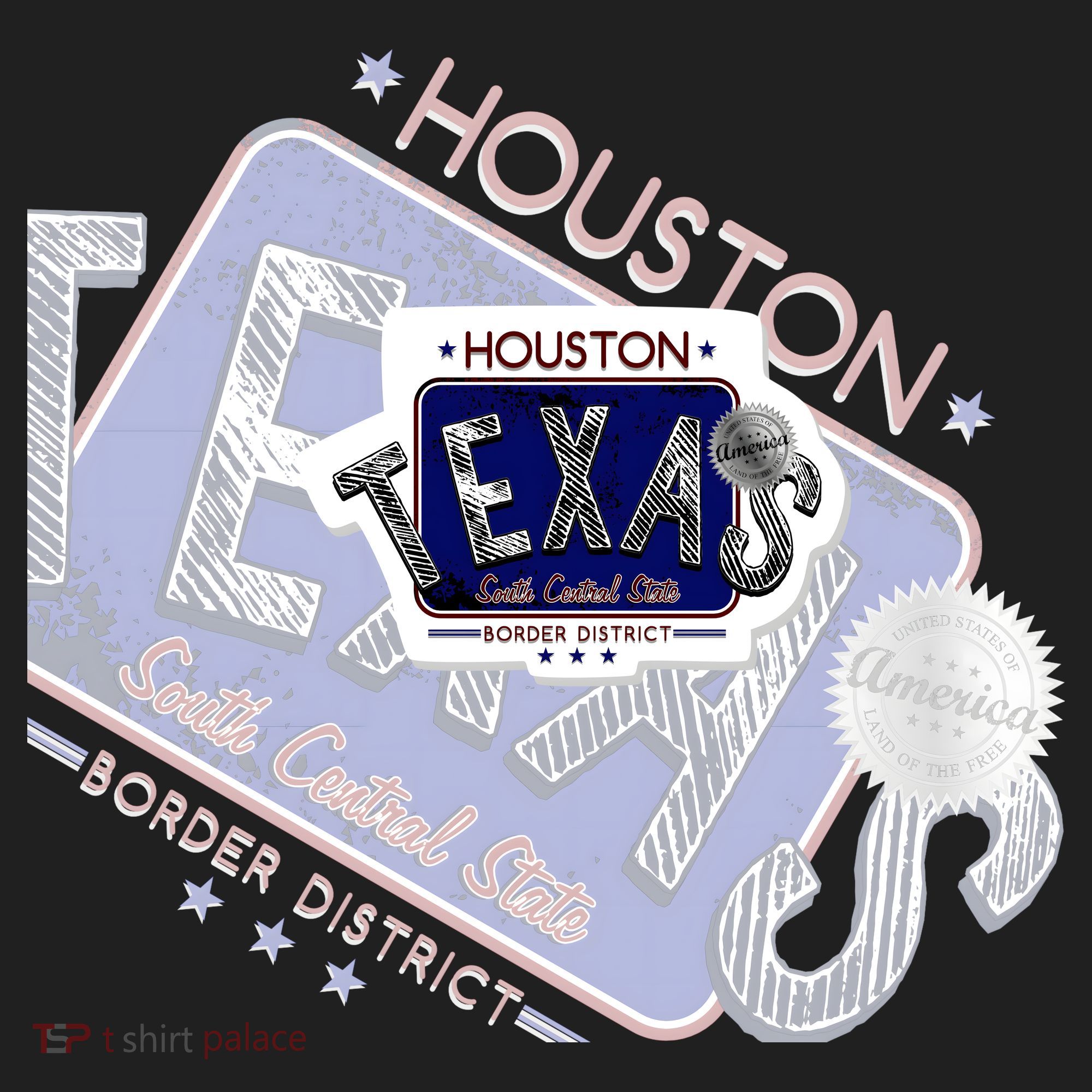 Texas Border District Cool State Logo Beanie
