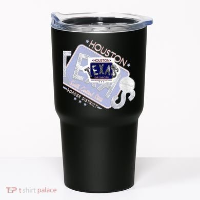Texas Border District Cool State Logo Tumbler