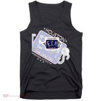 Texas Border District Cool State Logo Tank Top thumb 0