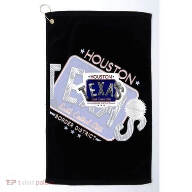 Texas Border District Cool State Logo Golf Towel