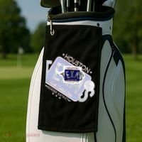 Texas Border District Cool State Logo Golf Towel thumb 2