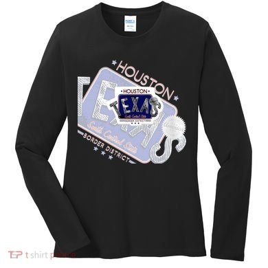 Texas Border District Cool State Logo Women's Long Sleeve Shirt