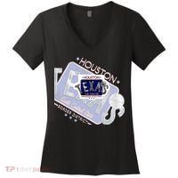 Texas Border District Cool State Logo Women's V-Neck T-Shirt thumb 0