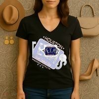 Texas Border District Cool State Logo Women's V-Neck T-Shirt thumb 3
