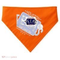 Texas Border District Cool State Logo USA-Made Doggie Bandana thumb 0
