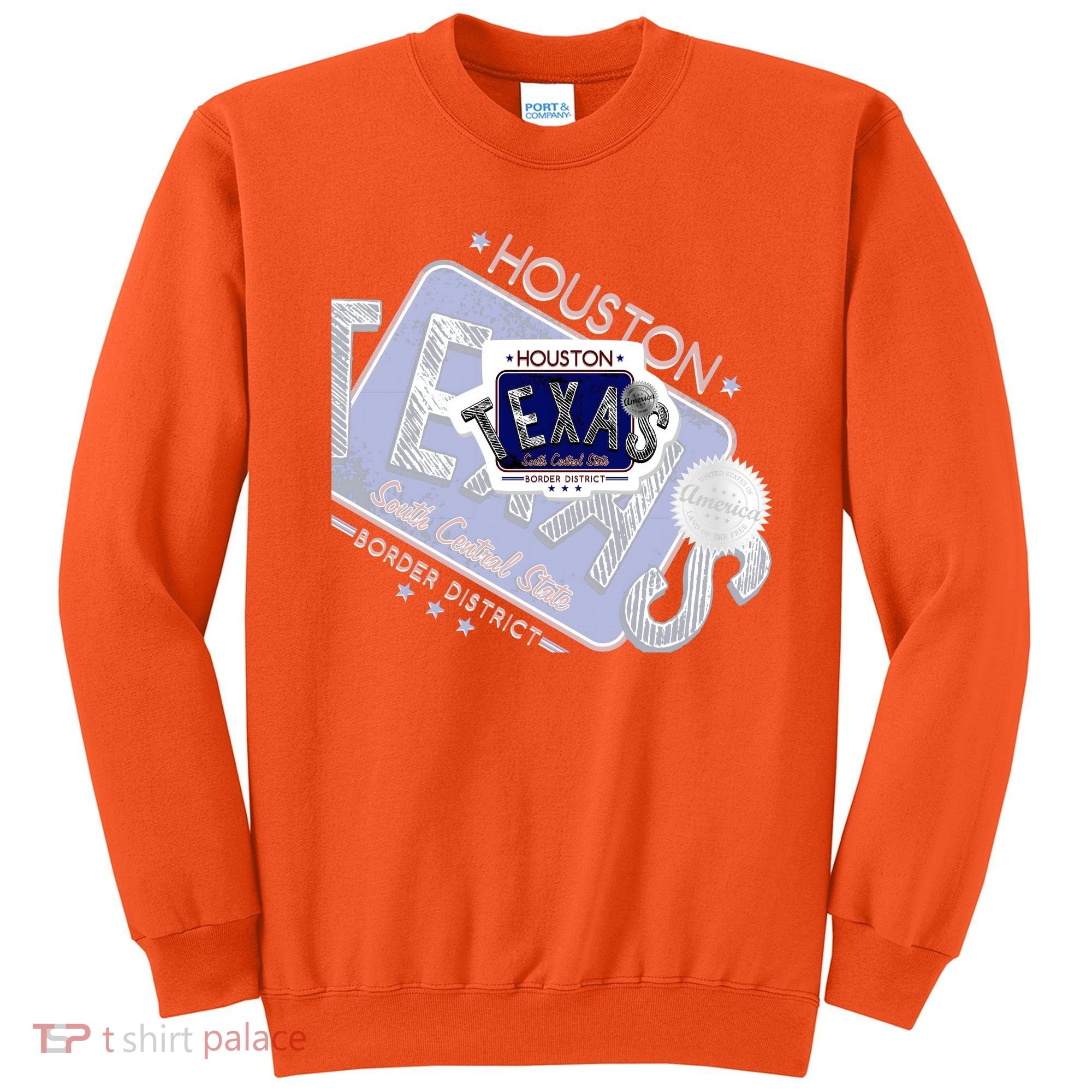 Texas Border District Cool State Logo Sweatshirt