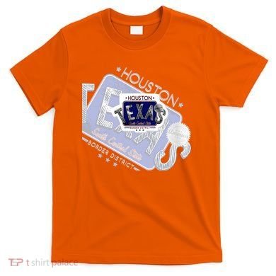 Texas Border District Cool State Logo T-Shirt