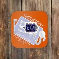 Texas Border District Cool State Logo Coaster thumb 0